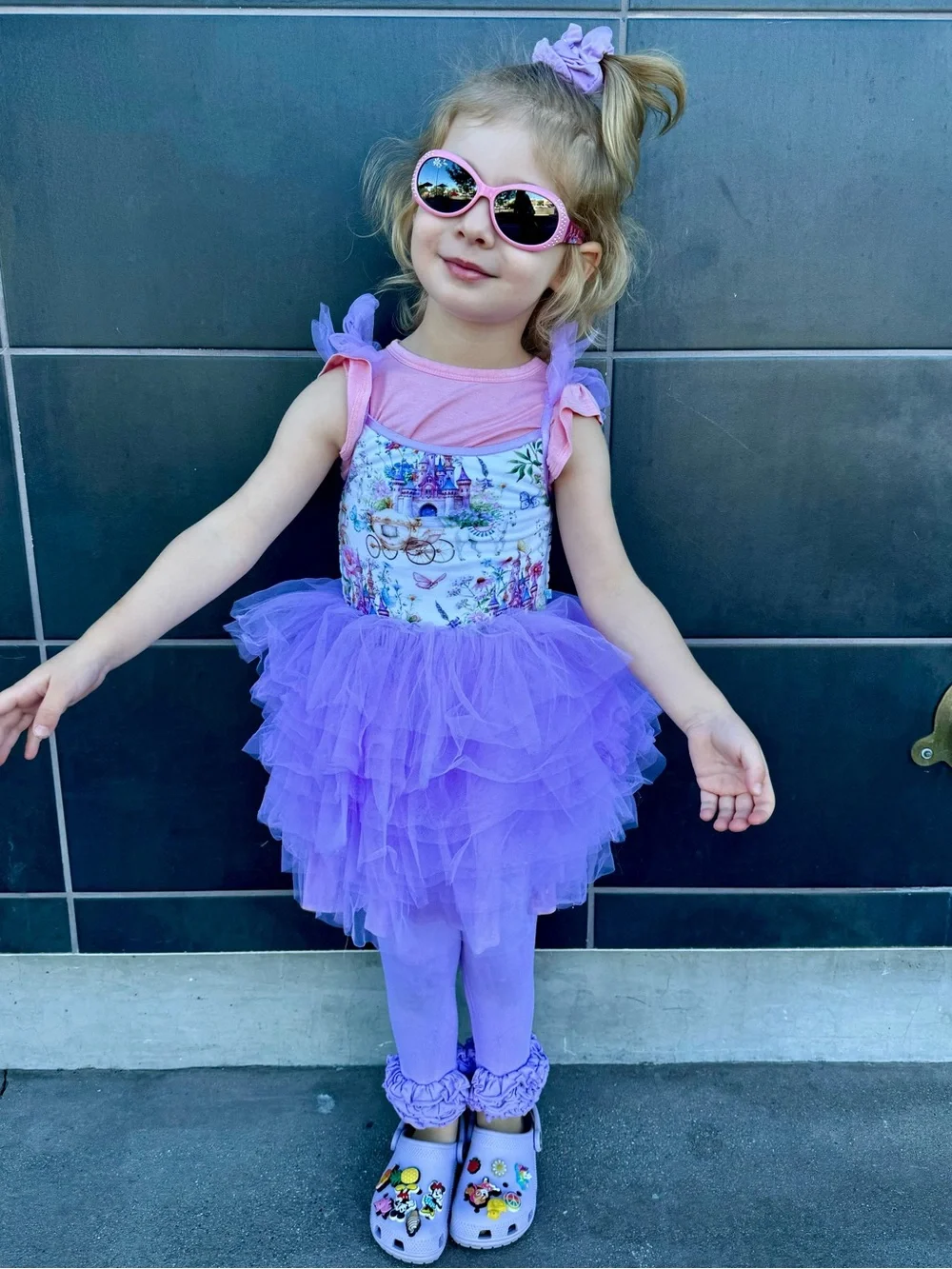 Posh Peanut Katrina Tulle Smocked Dress